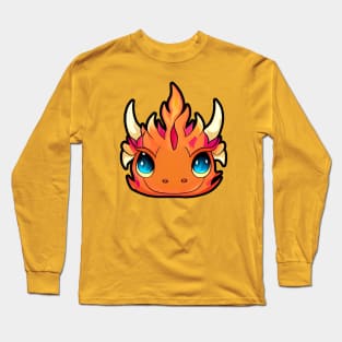 Fire Dragon Cartoon Anime Long Sleeve T-Shirt